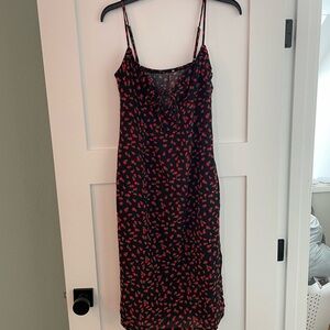 Princess Polly Midi Dress with rose details